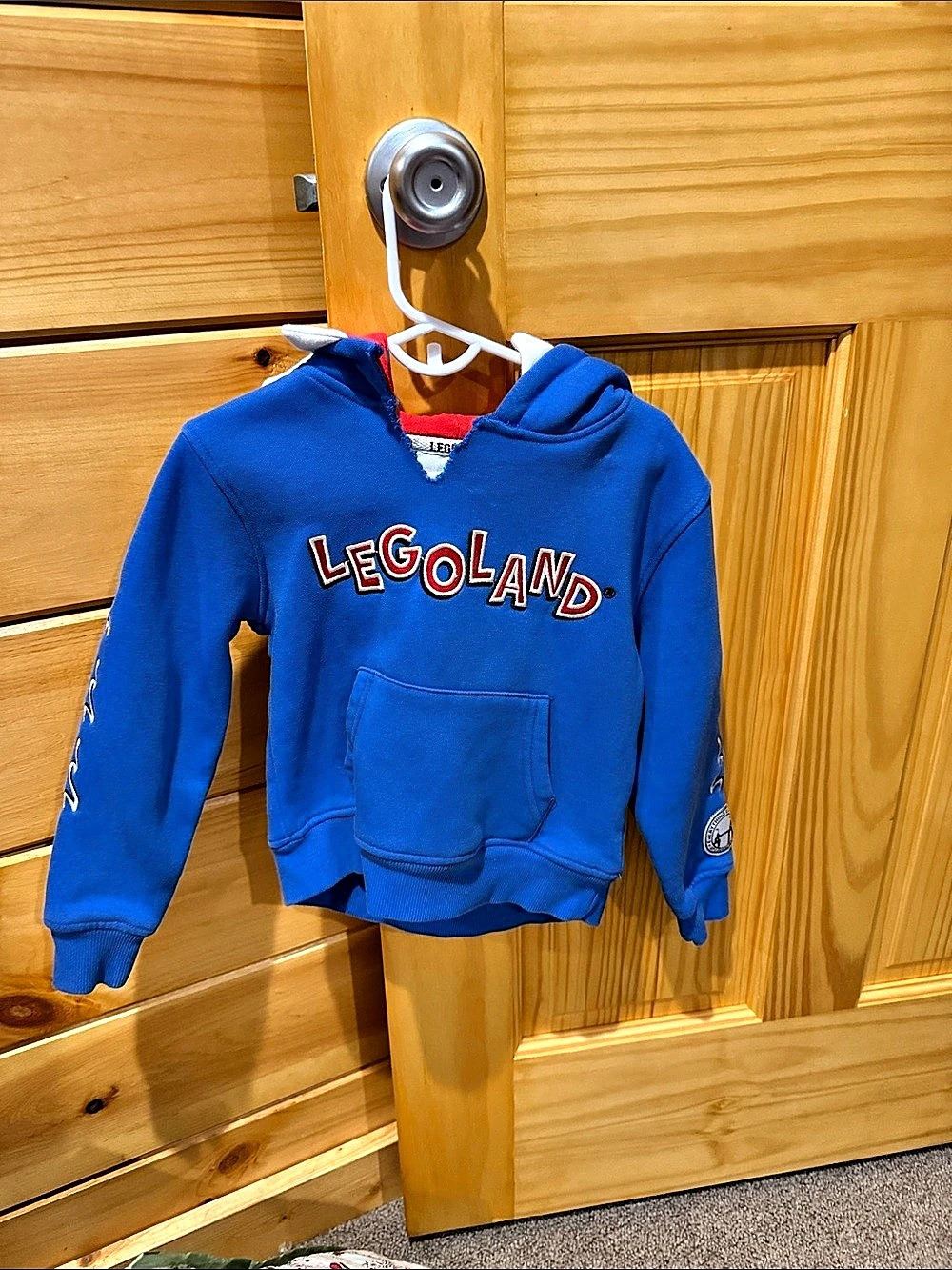 LEGO Shark Hoodie Blue Boys 2T